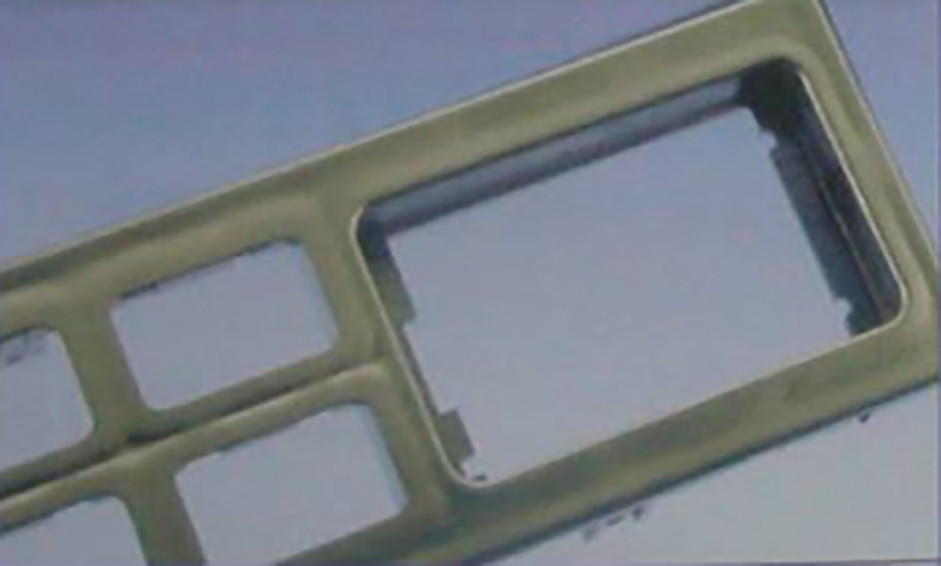 046-注塑缩水缺陷02：加强筋附近收缩